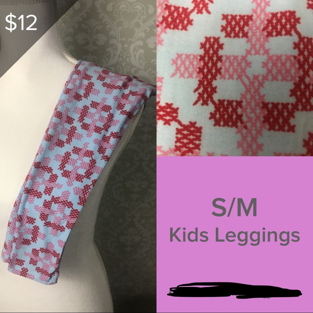 LuLaRoe Kids Leggings Size Small/Medium BNWT